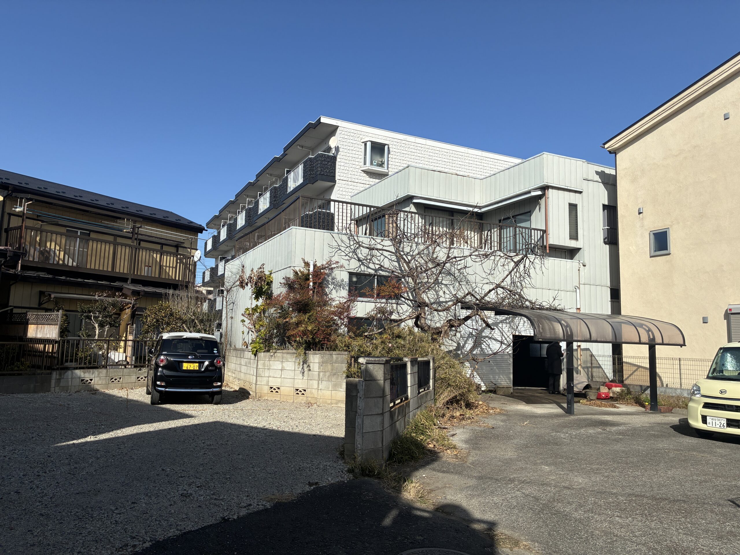 北越谷S造解体工事 施工前